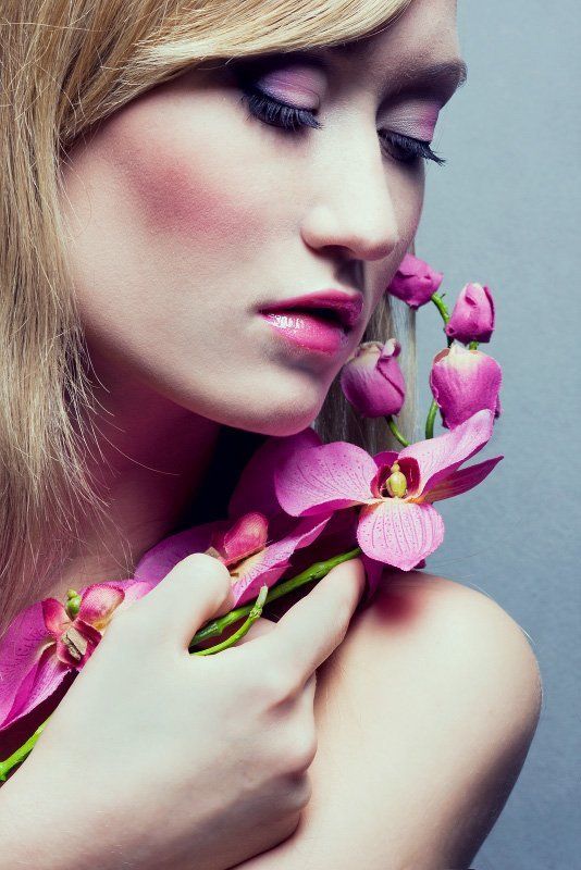 девушка, глаза, цвет, цифра *** фото превью