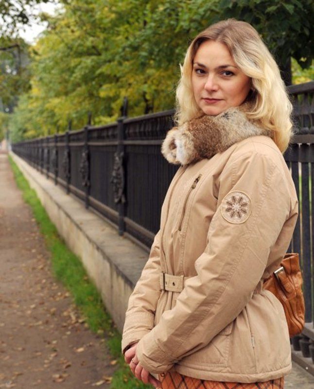 аня, перспектива, осень  фото превью