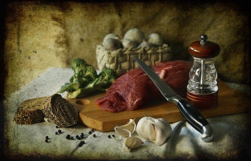 Мясо с перцем... фото превью