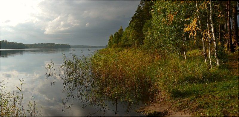 река,вуокса,рыбалка,осень Когда не клюет... фото превью