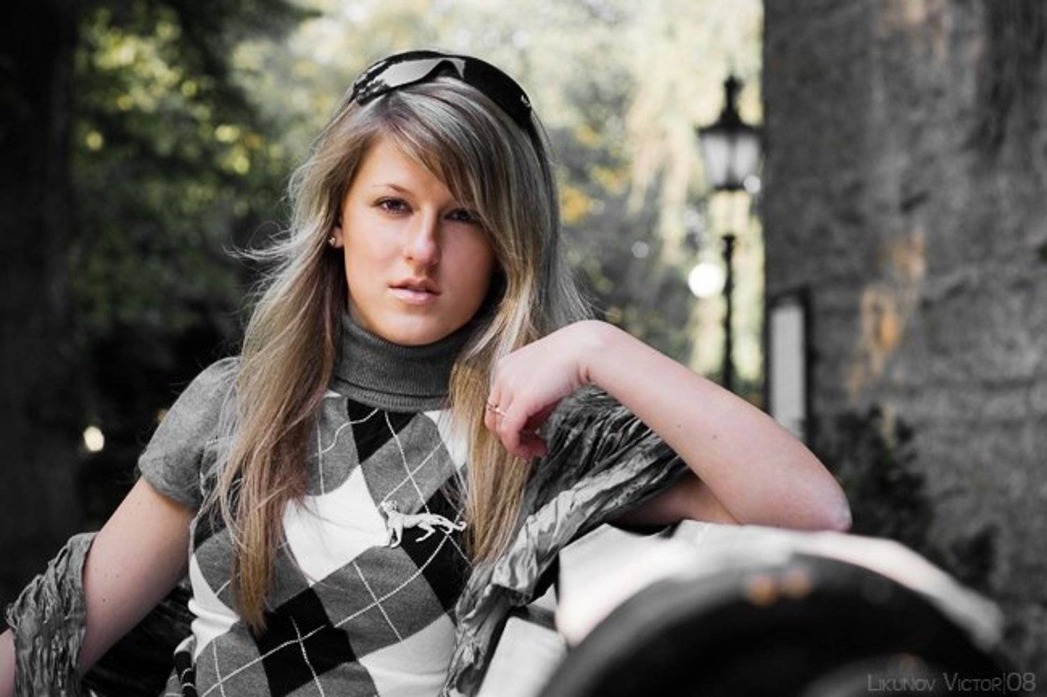 портрет, цвет, девушка, arrhy, Arhy