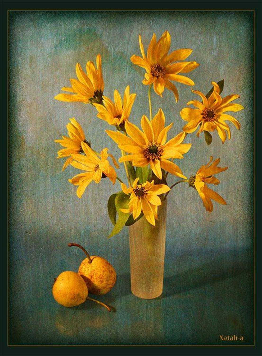 груши, цветы,натюрморт, осень, Natali_a