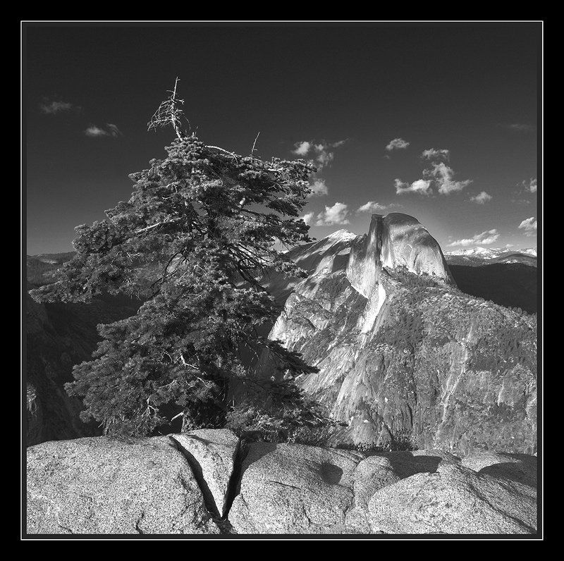 Half Dome from Glacier Point, Yosemite фото превью