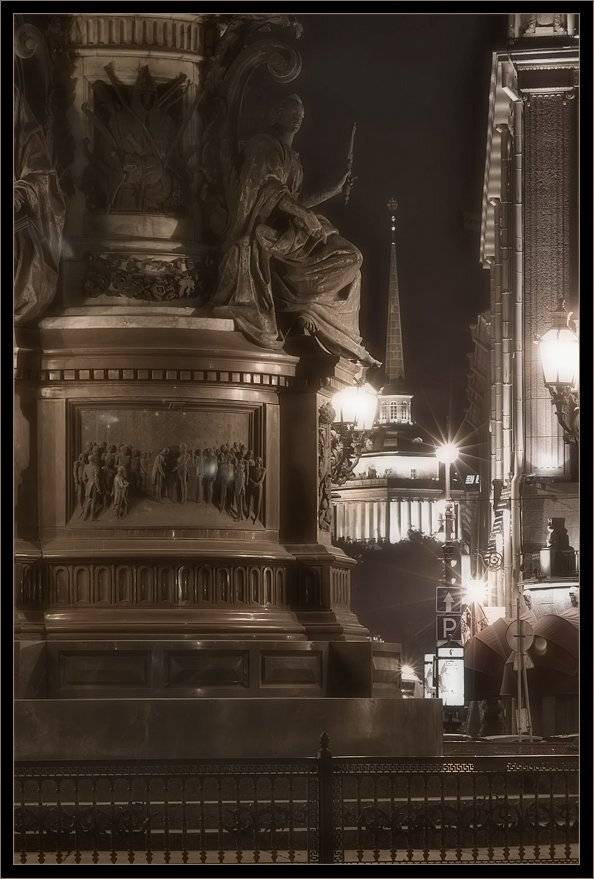 петербург, осень, ночь, Kirill Shapovalov