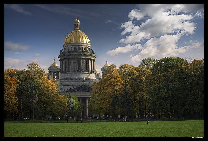 питер, открытка осенняя питерская открытка фото превью