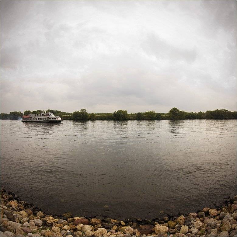 пароход, река, коломенское, Сергей Шанин