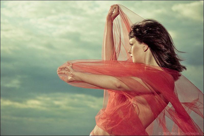 девушка, checkmezov sky фото превью