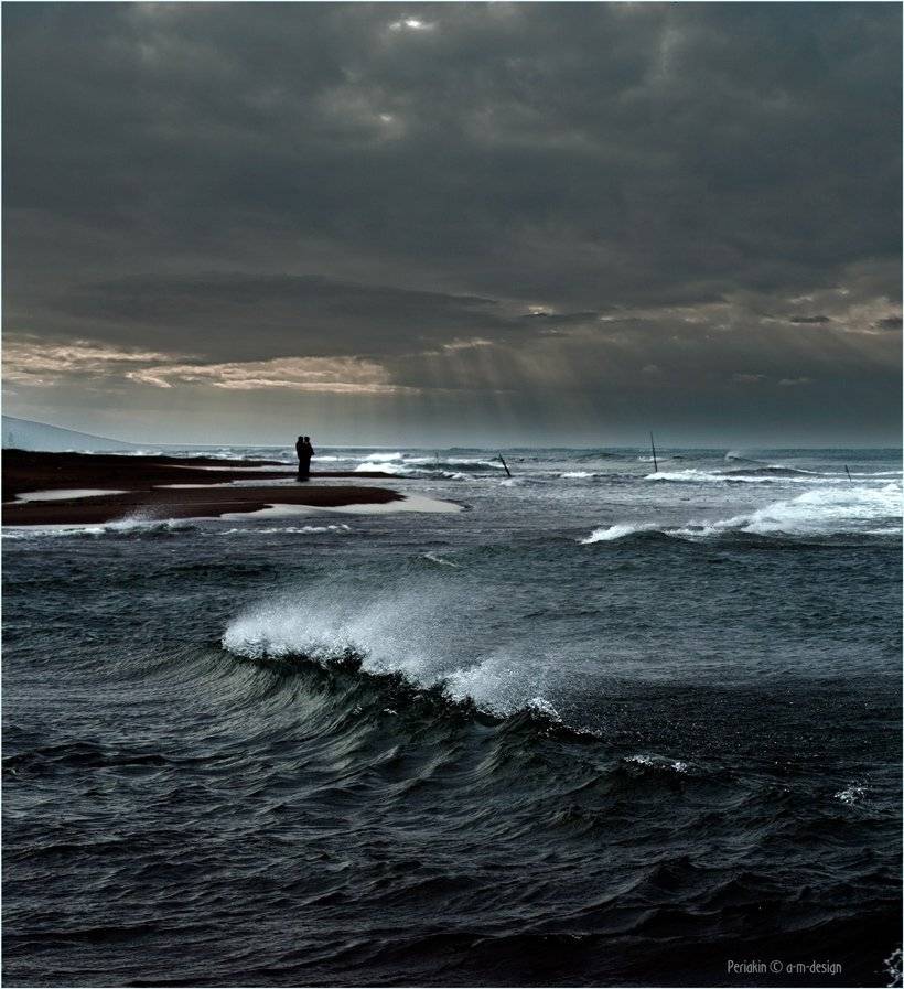 море, ветер, берег, Виктор Перякин