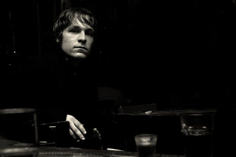 портрет, в, баре poule фото превью