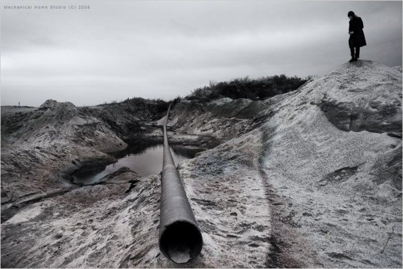 дюны, песок, осень, взгляды ... фото превью