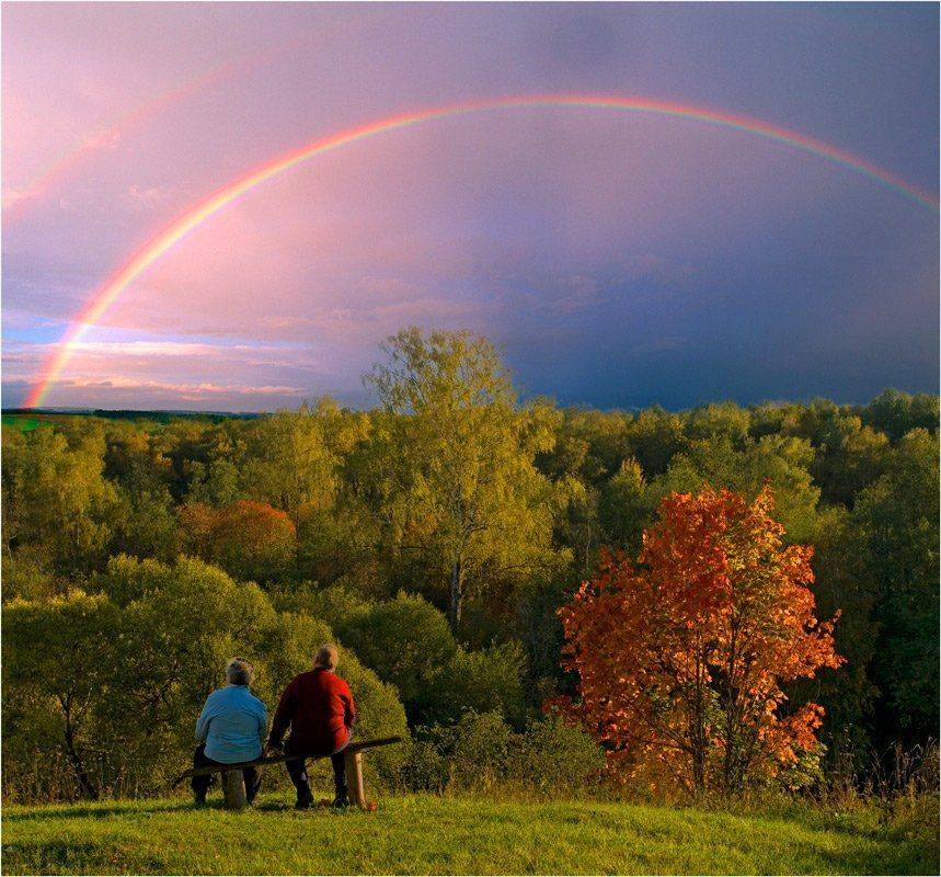 радуга, старики, десна, Виктор Перякин