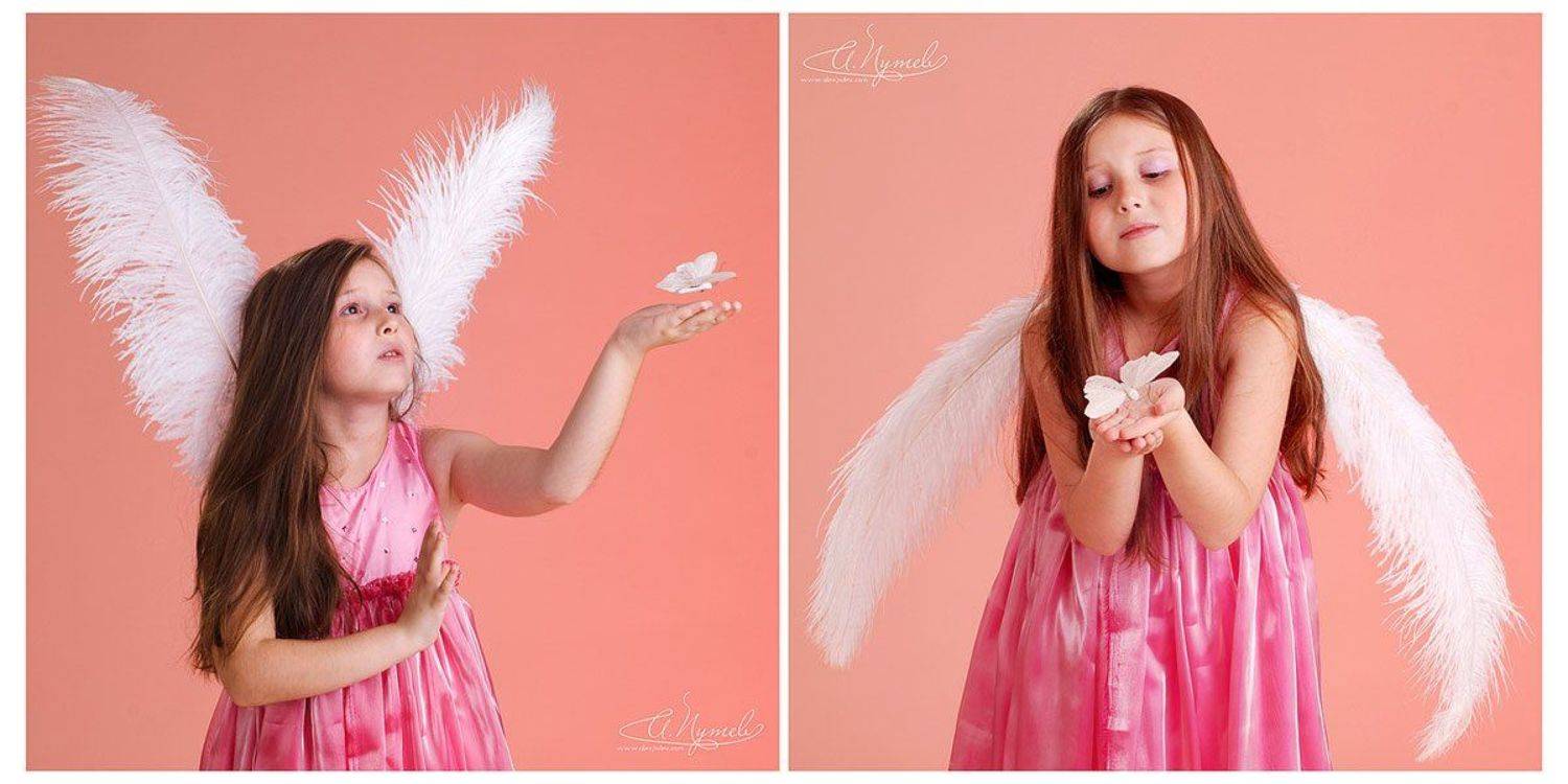 дети,ангелы,бабочка,студия,портфолио, Александр Путев