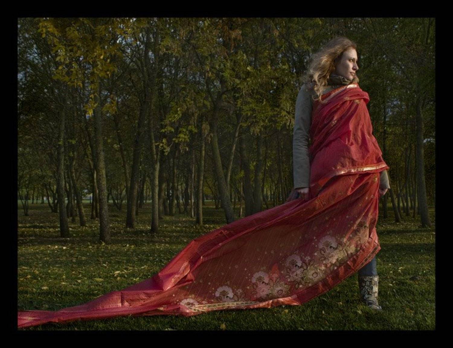 goa, fire, Nadia Romanova