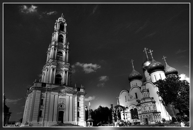 троица, лавра, сергиев посад. Непреодолимое стремление ввысь. фото превью