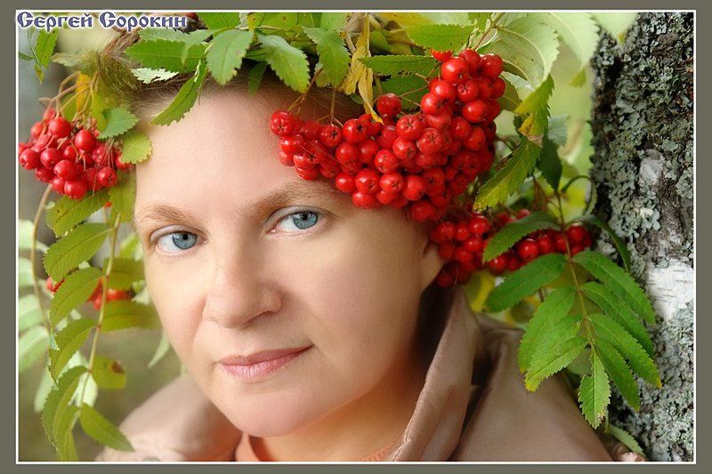 Осень с голубыми глазами. фото превью