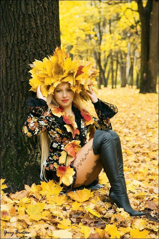 ната, крестовский, осень  фото превью