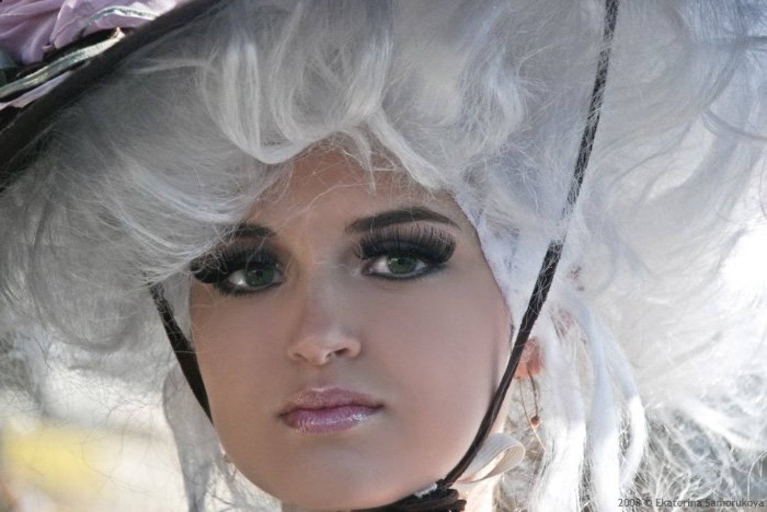 кукла, девушка, портрет, белокурая, зеленоглазая, Екатерина Саморукова