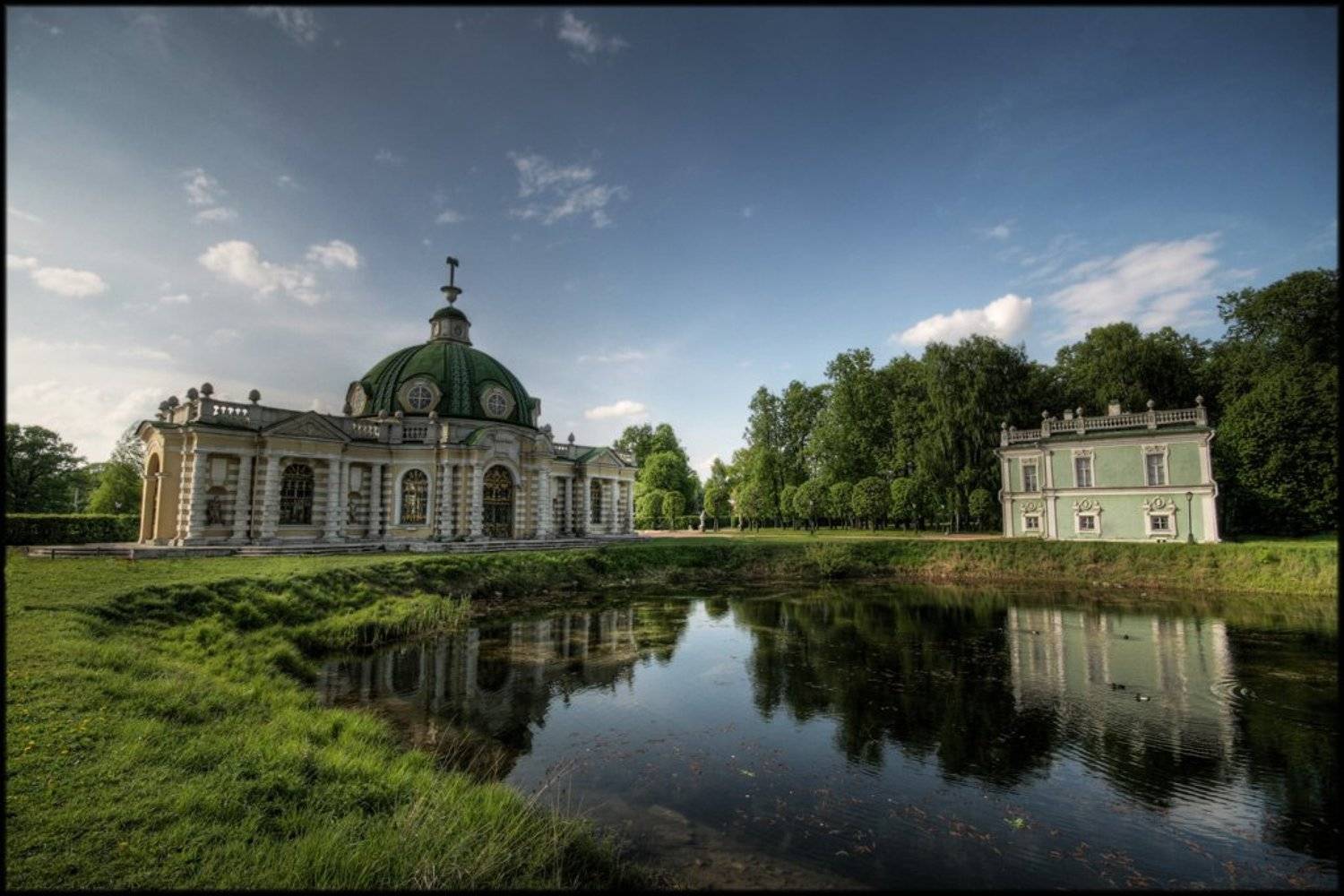 кусково, весна, hdr, Sergey