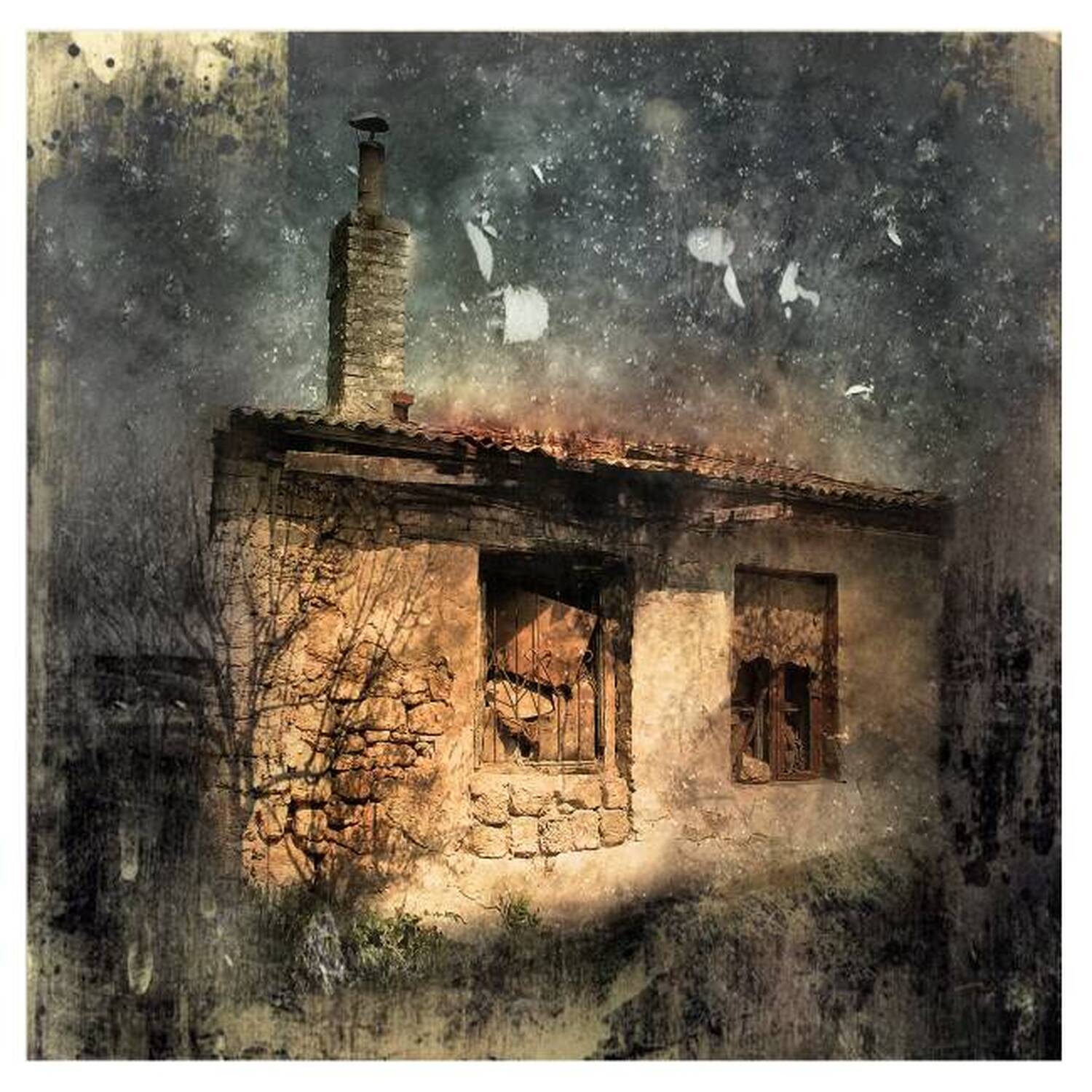 art, photo, house, digital, vintage, dark, Sema