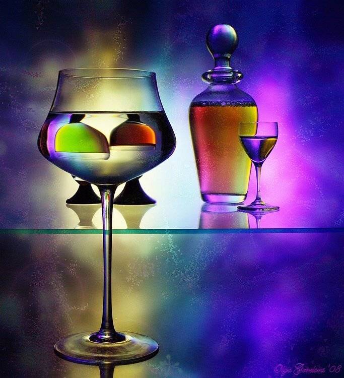 фото, стекло, натюрморт, бокал, Olga Gorelova