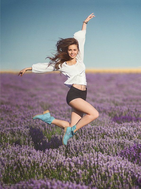 Лаванды серии фото превью