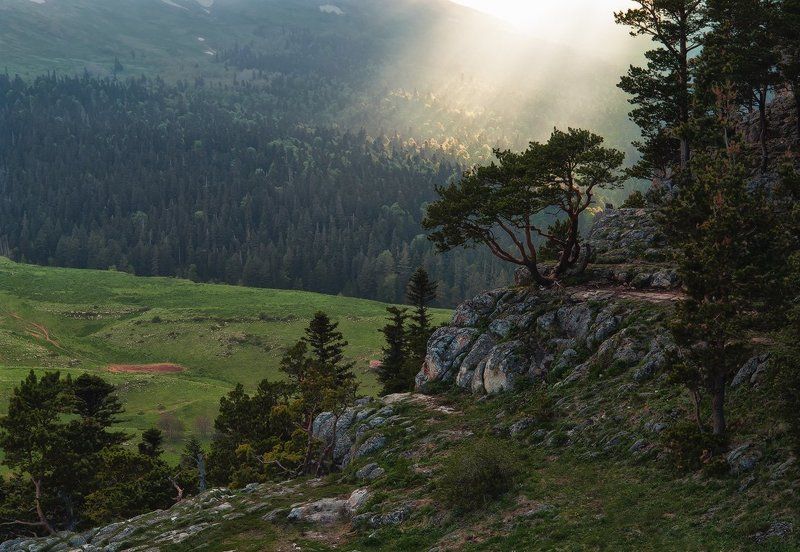 адыгея, азиш-тау, лагонаки  фото превью