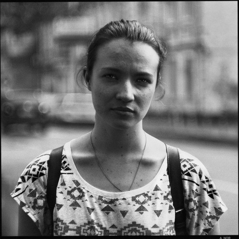 Портрет Татьяны с треугольниками. фото превью