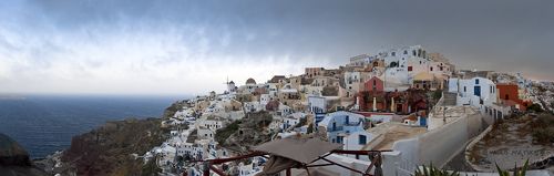 Ветреный рассвет - Ия,Санторини.