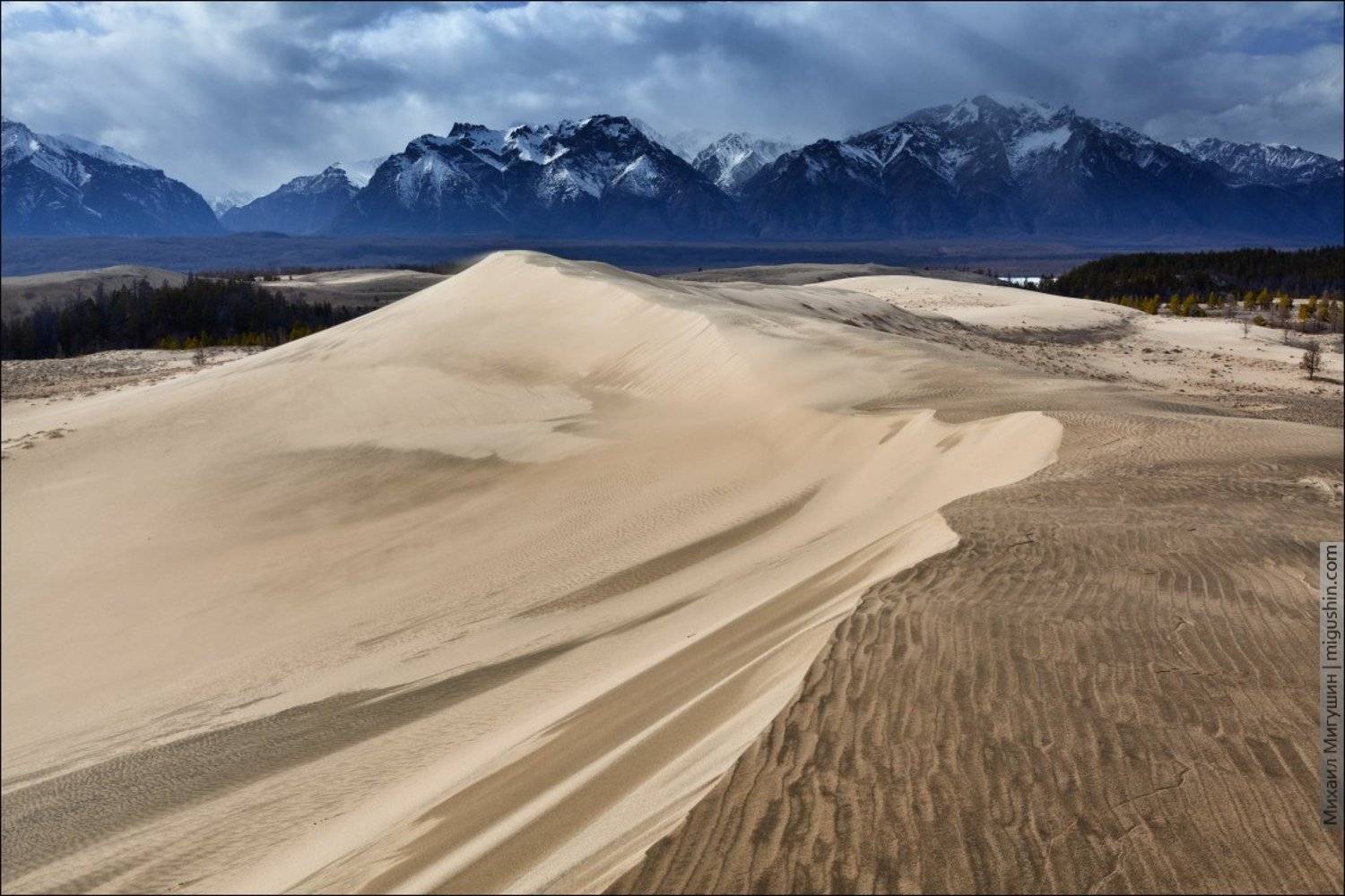 Чара, Чарские пески, Михаил Мигушин