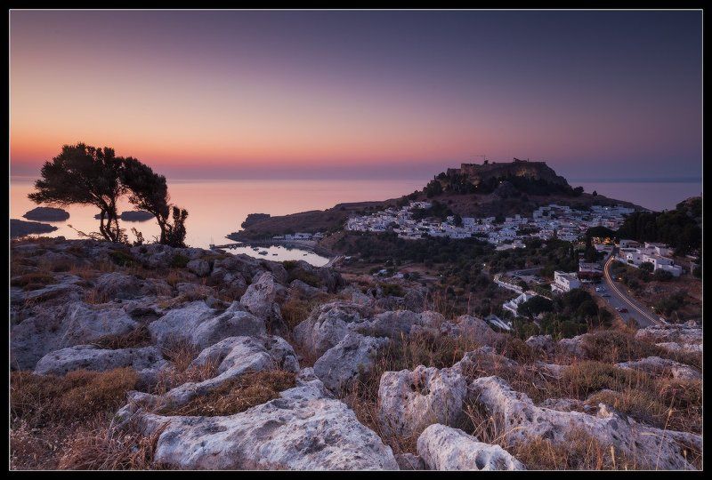 родос, rhodes, линдос, греция, greece про Родос, Линдос и рассвет... фото превью