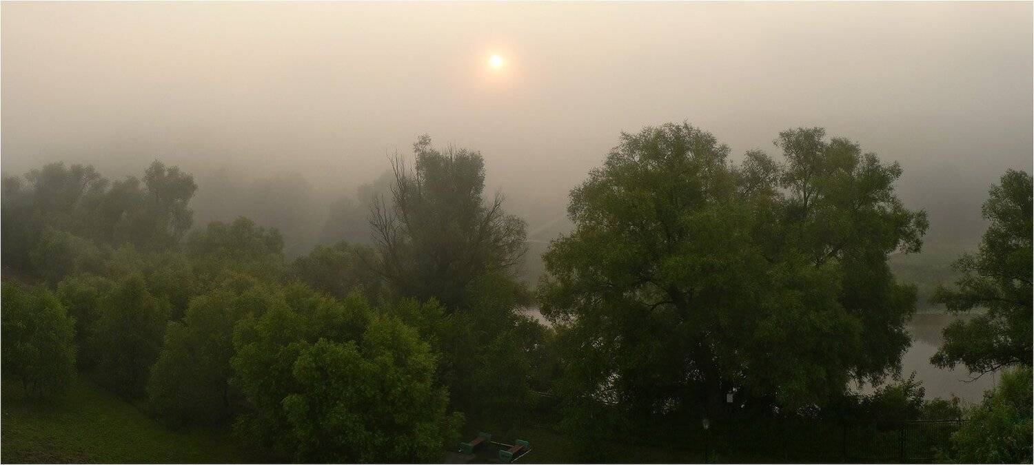 утро, река, пахра, КарОл