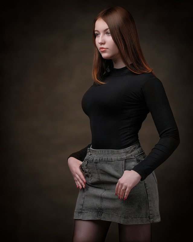 девушка, портрет Виктория фото превью