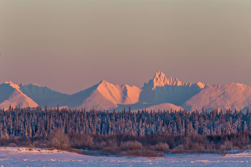горы,природа,коми,север,печора,уральские горы,зима,снег,mountains, nature, komi, north, pechora, ural mountains, winter, snow, Приполярный Урал фото превью