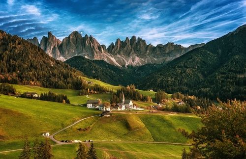 Альпийская деревня