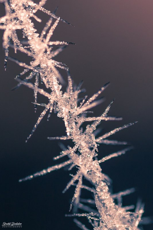 macro, crystals, water, ice, photography, cold, frozen, weather, winter Ice crystals фото превью