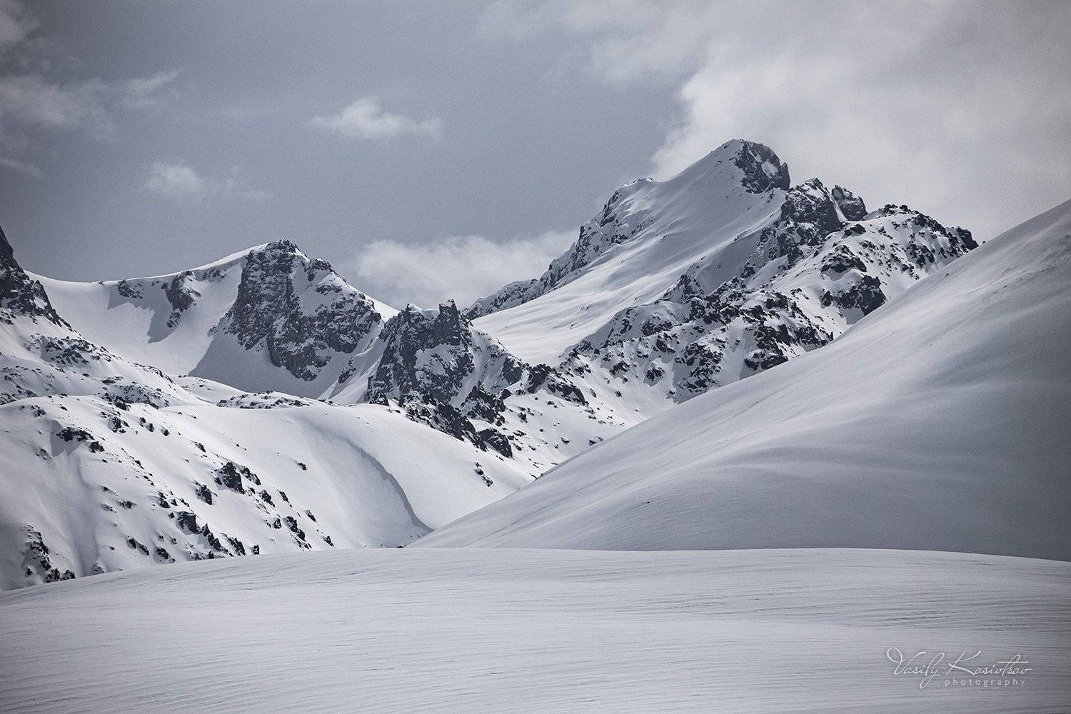кыргызстан, горы, внутренний тянь-шань, март 2020, Василий Косивцов