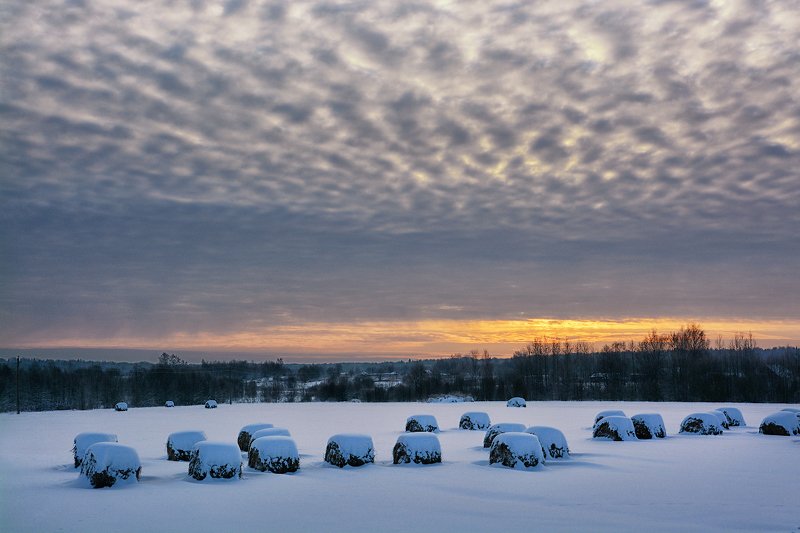 О зимних стогах и \