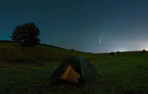 Camping for a NEOWISE