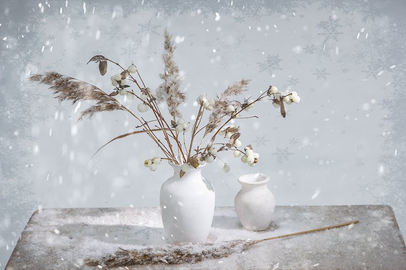 Падал снег фото превью