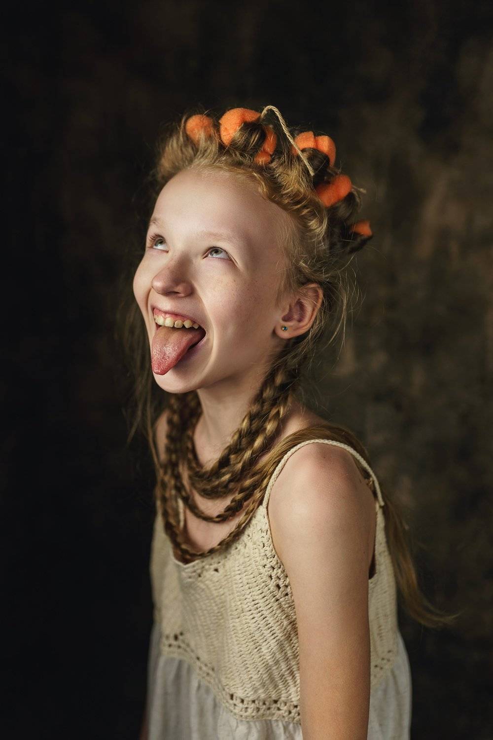 portret, grange, girl, kid, Антон Губанов