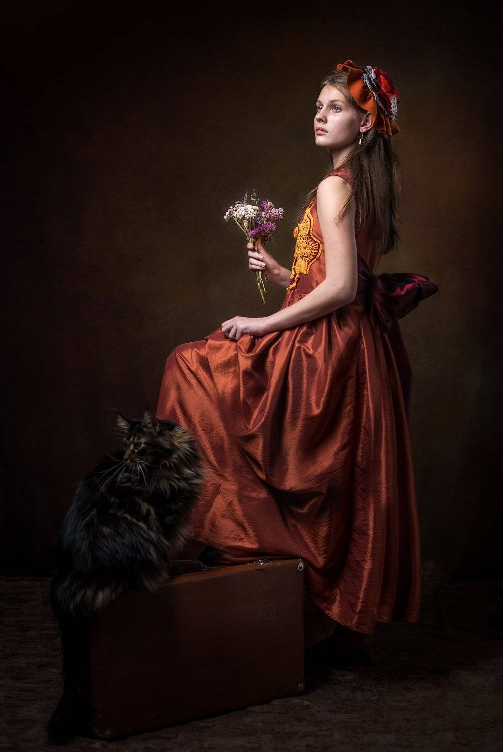 фотокартина, женский портрет, жанровый портрет, художественный портрет, Мурр Маори