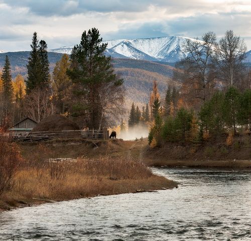 Вечер на реке Ихэ–Ухгунь