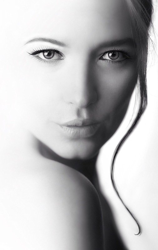 портрет, гламур, черно белая фотография, romanmordashevphotography Из белизны холста… фото превью