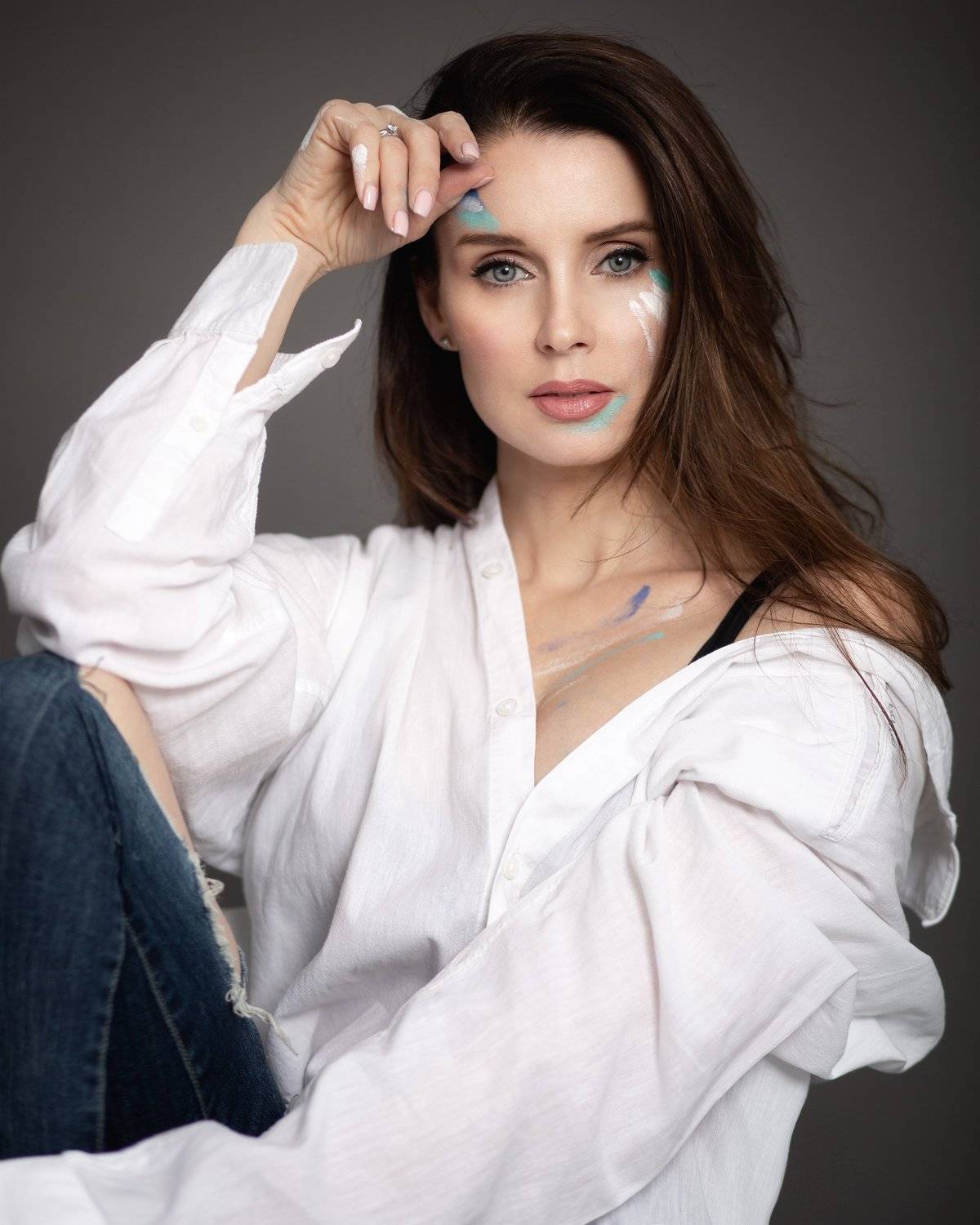 девушка, портрет,, Тавадзе Леван