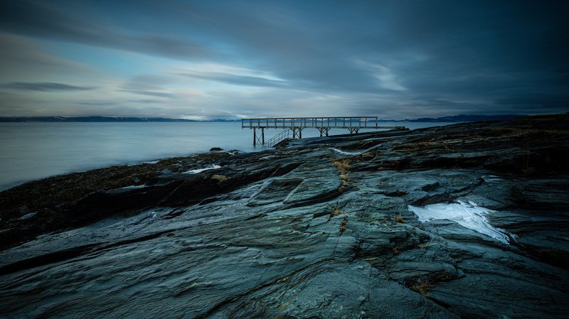 longexposure,norway,canon,nisi,sea,bryge Time фото превью