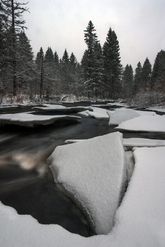 карелия Вдоль реки фото превью