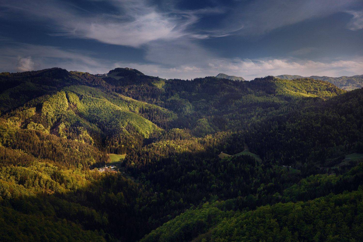 закат горы пейзаж, Роман Мурашов