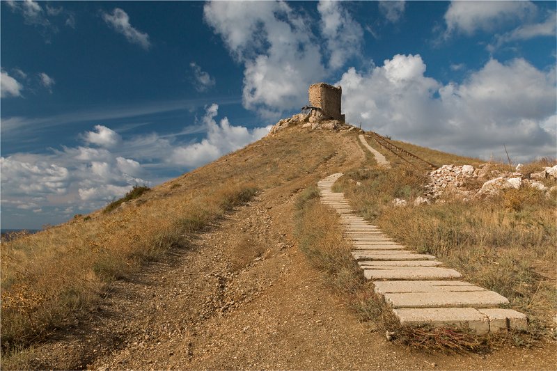крым, балаклава, руины, крепость *** фото превью