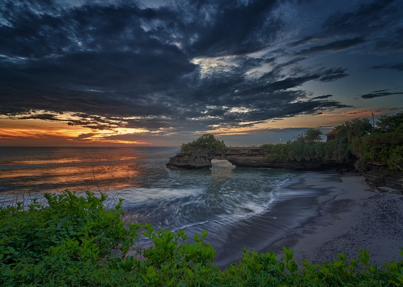 #landscape, #sunset, #sea, #sun, #beach Heaven And Earth фото превью