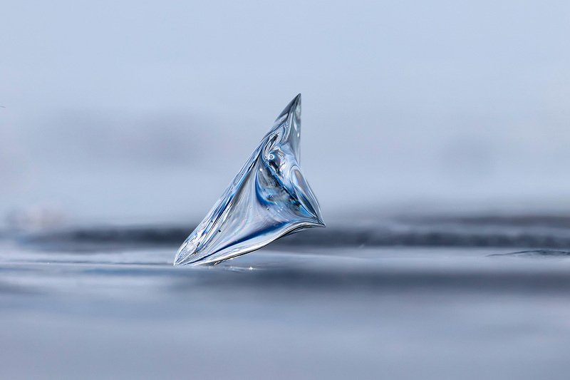 Байкал, макро, зима, лёд, Россия Брилиант фото превью